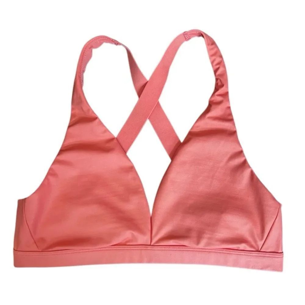 Victoria's Secret Sport Cross-Back SportsβBra Bralette Coral Size Large